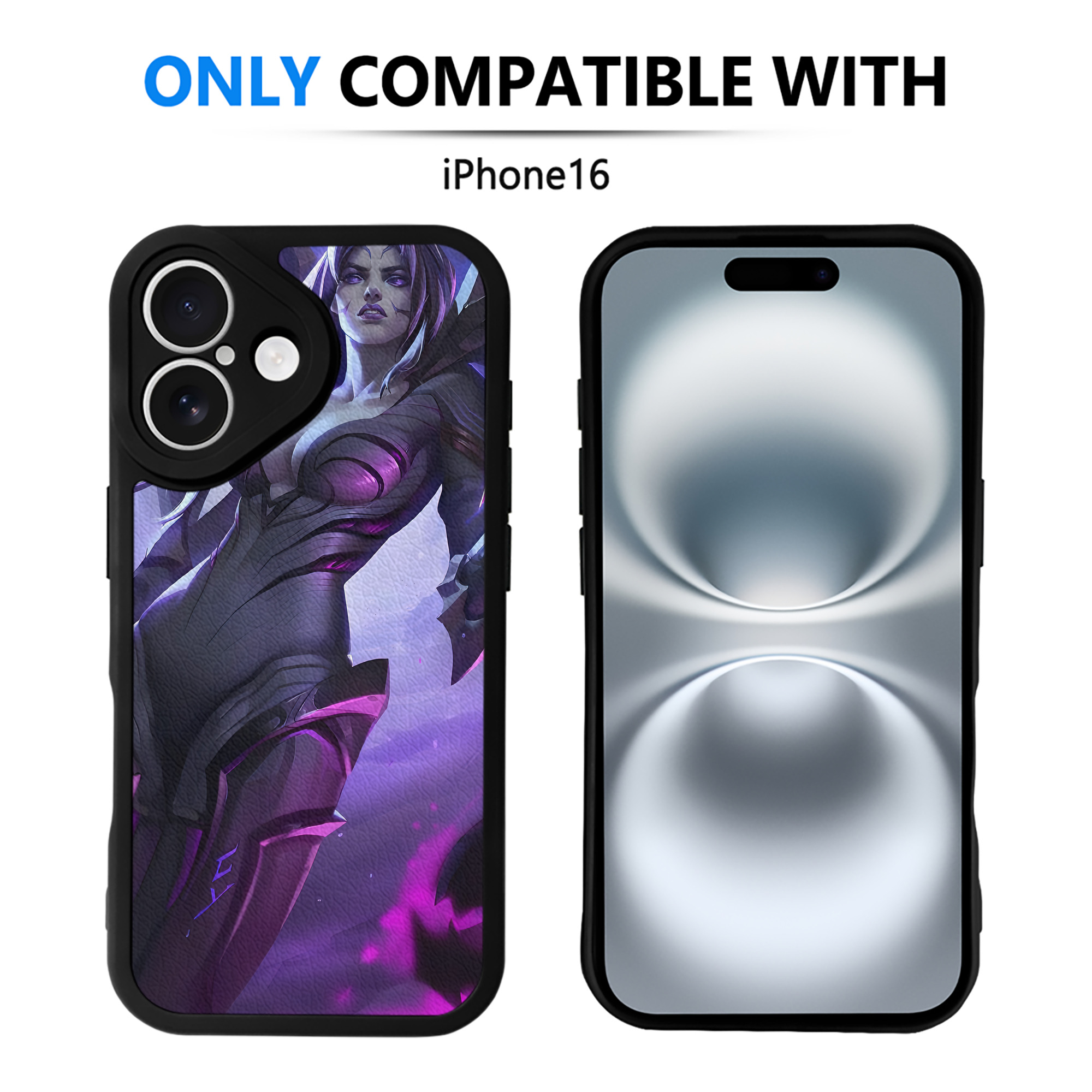 リーグ・オブ・レジェンド League of Legends LOL 【iPhone 16シリーズ対応】シリコンスマホケース（レザー調） 材質：シリコン